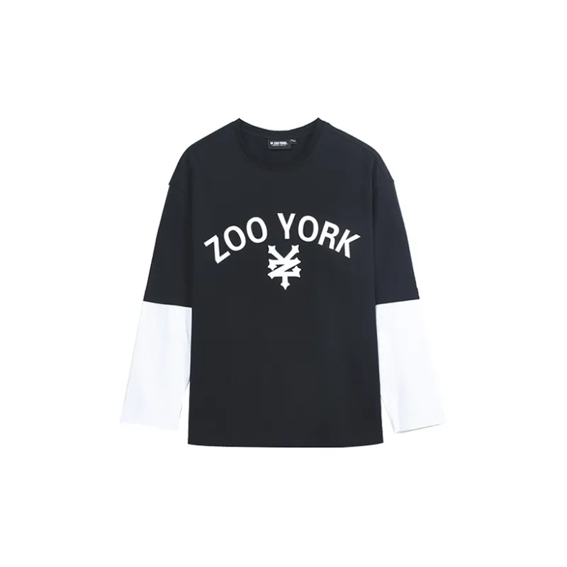 Zoo York Long-Sleeved T-Shirt Unisex Black-0