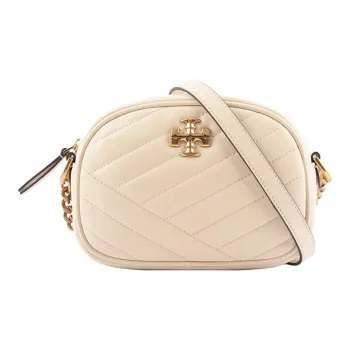 TORY BURCH Kira Sheepskin Camera Bags Crossbody Bags Regular Women's Cream White
