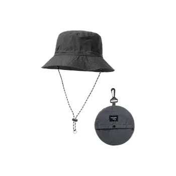 FREE RABBITⅡ Letter Fabric Label Quick Dry Bucket Hats Unisex