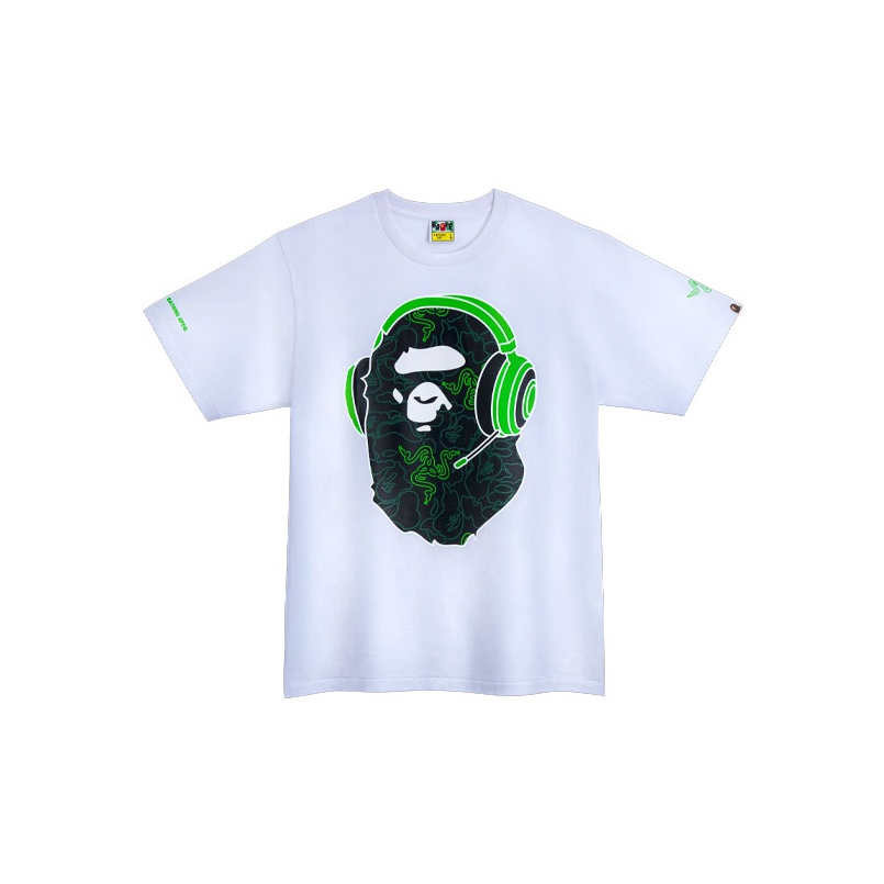 人気ブランド!!【A BATHING APE】NEON CAMO SHARK TEE NEON CAMO SHARK TEE | bape.com