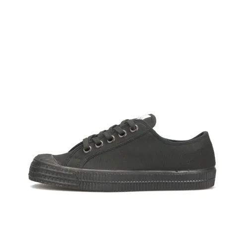 Novesta Skateboard Shoes Unisex Low-Top Black