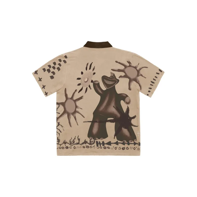 Travis Scott Painter's Button Up Shirt-1
