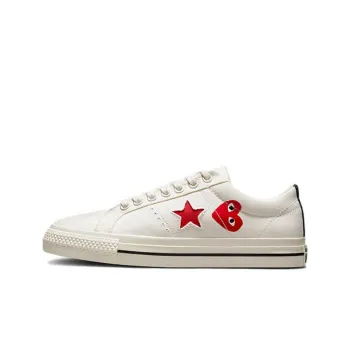 Converse One Star Ox Comme Des Garcons Play White