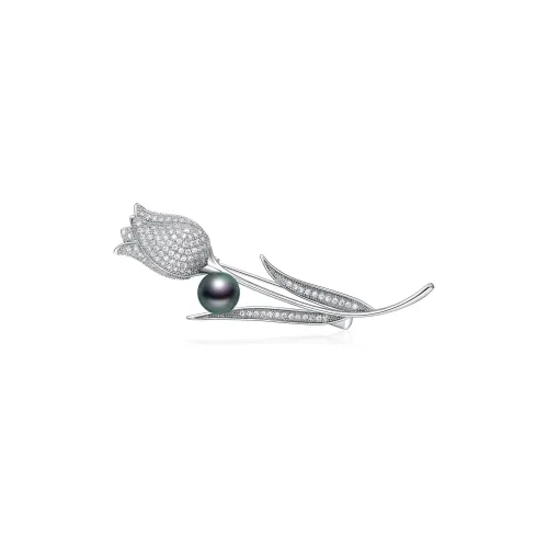 CLORIS YING Pearl Brooches Women's