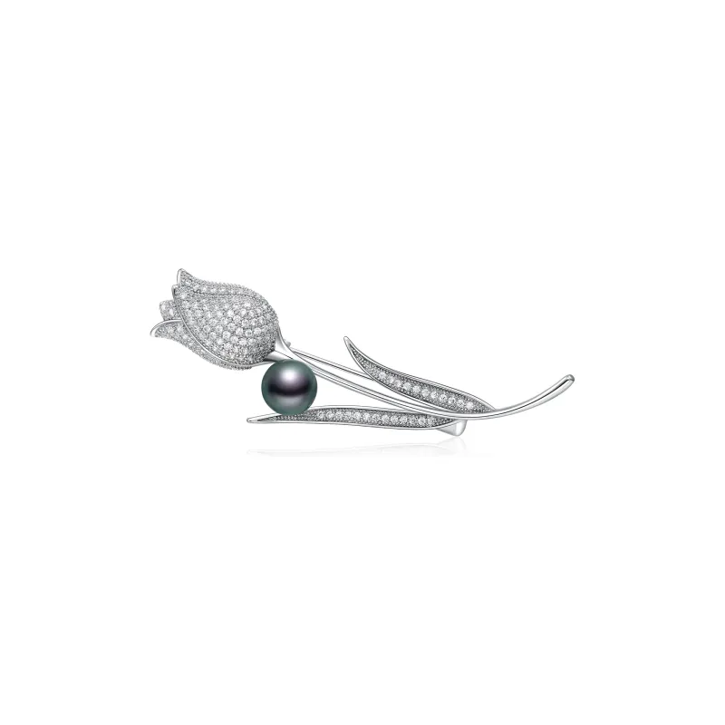 CLORIS YING Brooch Floral Jewelry Women's-0