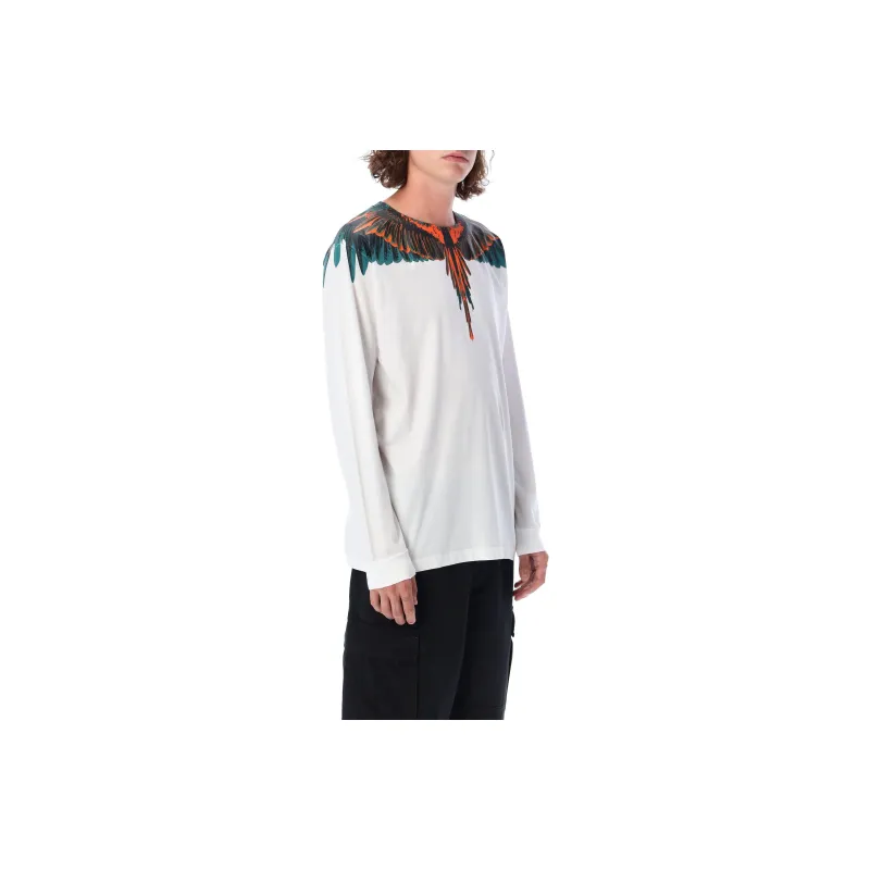 MARCELO BURLON COUNTY OF MILAN Icon Wings Long sleeve T shirt-2
