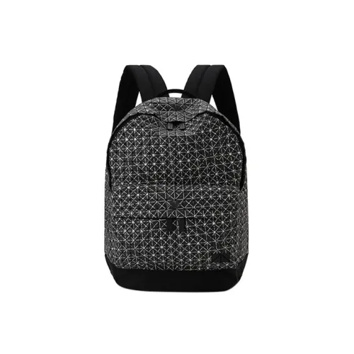 ISSEY MIYAKE Daypack Polyurethane Backpack Large Size Unisex Black