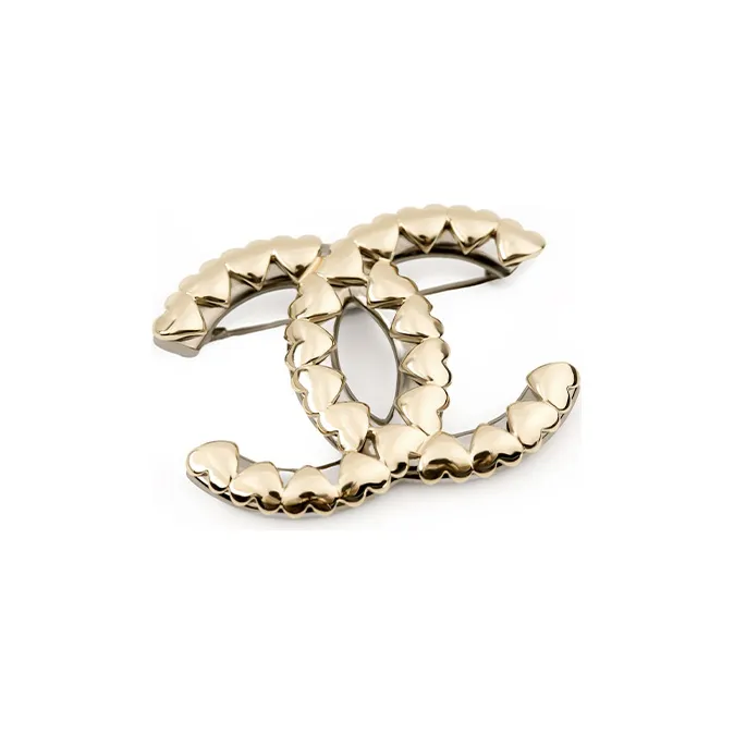 CHANEL Brooches Brass Brooches Unisex-0