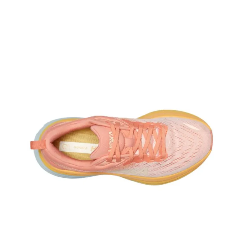 HOKA ONE ONE Bondi 8 Shell Coral Peach Parfait Women's-2