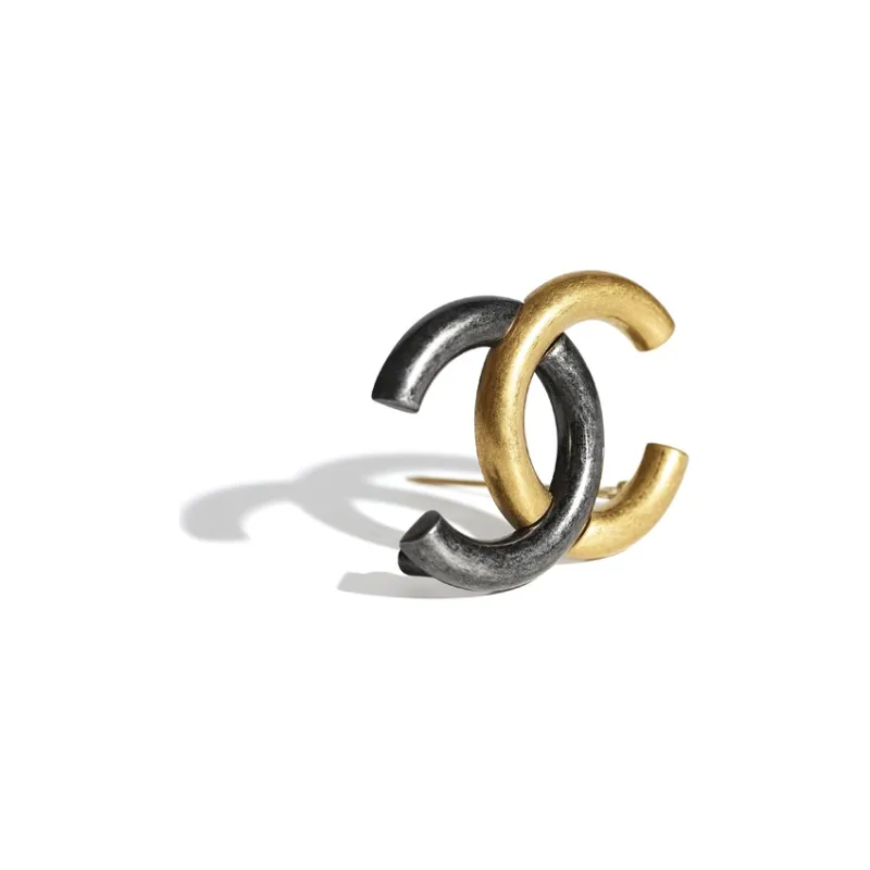 CHANEL Brooches Women's Gold-1