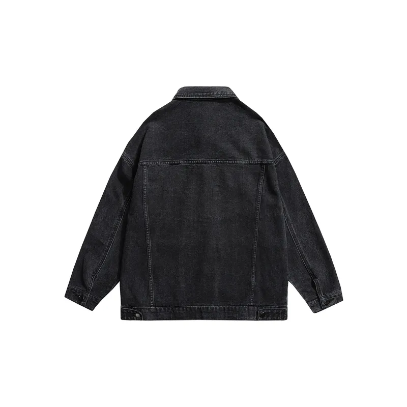 JASONWOOD Autumn And Winter Models Denim Jacket Unisex-8