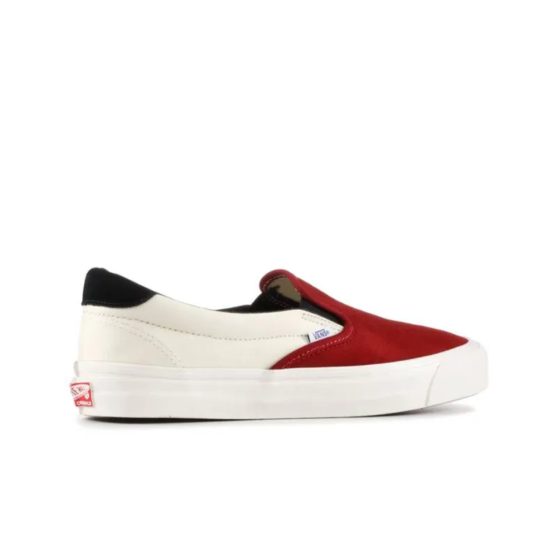 Vans Slip On Red Dahlia-2