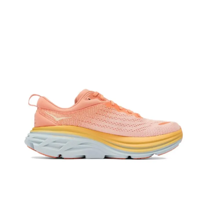 HOKA ONE ONE Bondi 8 Shell Coral Peach Parfait Women's-1