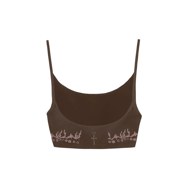 Travis Scott Sunshine Cropped Tank Brown-1