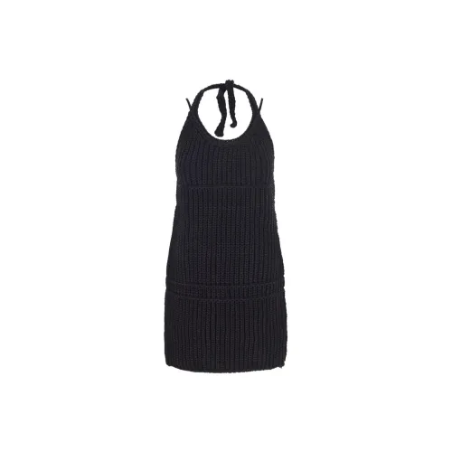 Jacquemus Sleeveless Dresses Women's Black