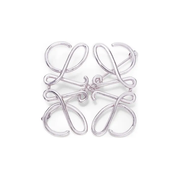 LOEWE Pin fastening Logo Brooch-0