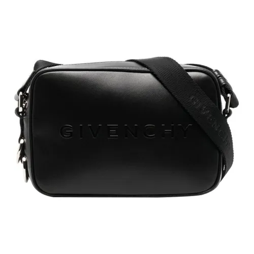GIVENCHY Cow Leather Camera Bag, Shoulder Bag, Crossbody Bag Regular Men's Black