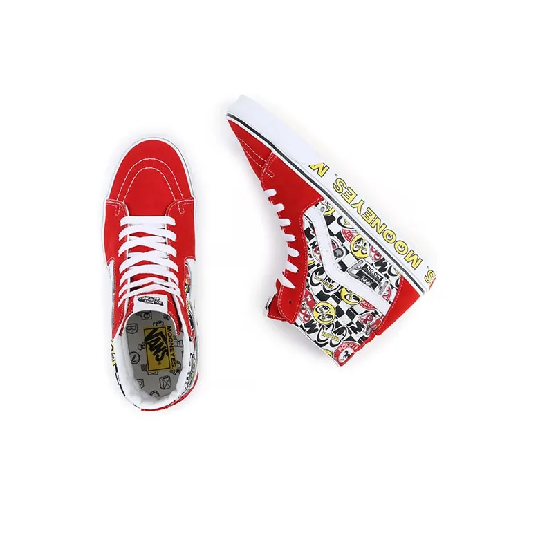 Vans Mooneyes X SK8 HI 'Formula One'-3