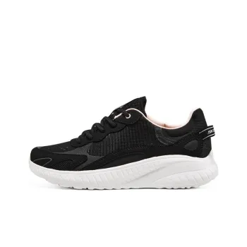 Skechers Bob's Squad Chaos Cushioning Anti Slip And Wear Resistant Low Top Casual Shoes Women's Black