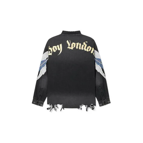 Boy London Denim Jackets Unisex Black