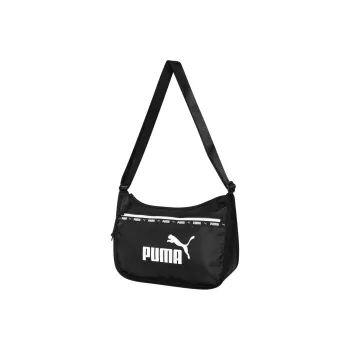 PUMA Fabric Gym Bag Training Bag Crossbody Bag Shoulder Bag Women's Black