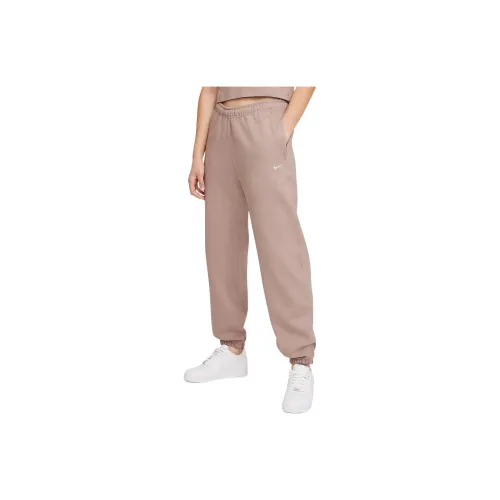 Nike Knitted Sweatpants Women's Tea Brown