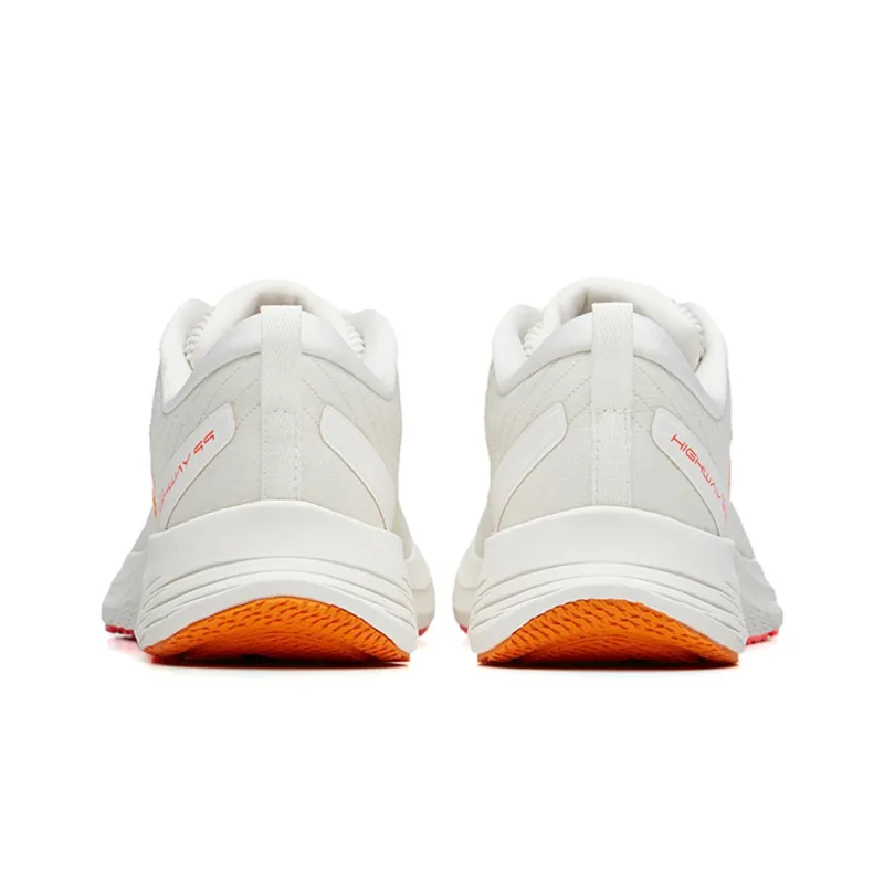 Anta Running Collection Highway 99 Wear Resistant Low Top Running Shoes Men's Ivory White-4