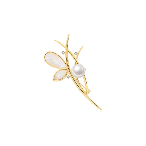 CLORIS YING Pearl Brooches Women's