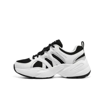 Skechers Momentus Cushioning Anti Slip And Wear Resistant Low Top Casual Shoes Women's White Black