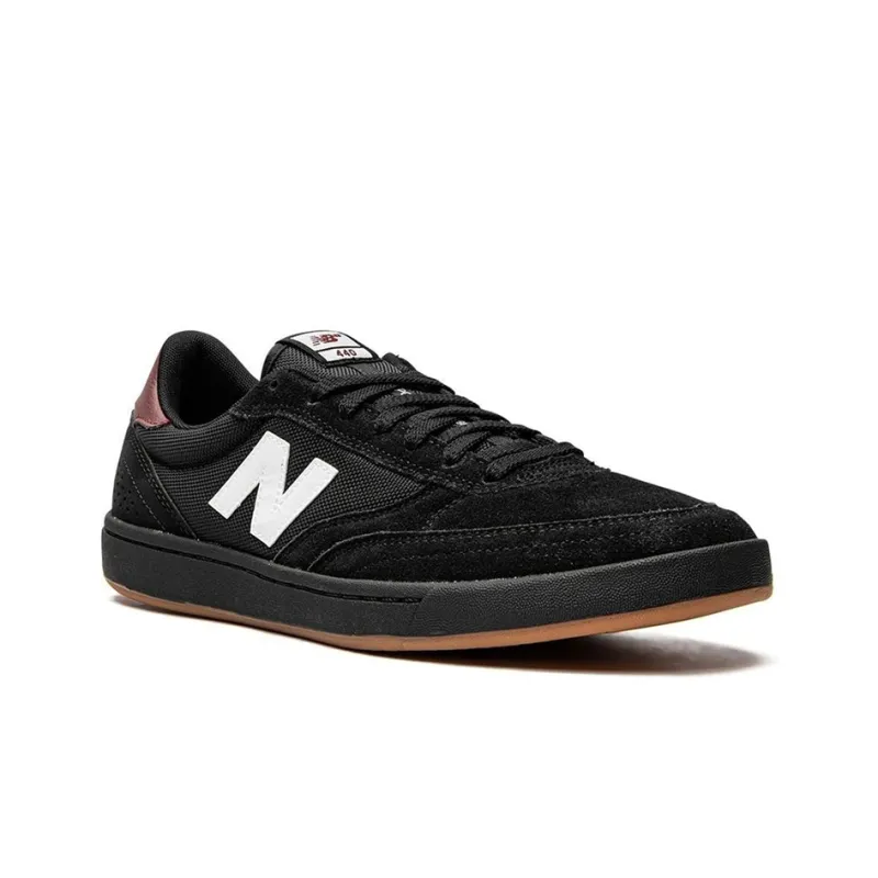 New Balance Numeric 440 Black Silver Dark Gum-2