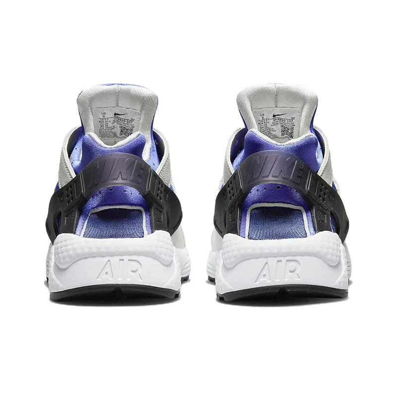 Nike Air Huarache White Lapis Deep Royal Blue Women's-4