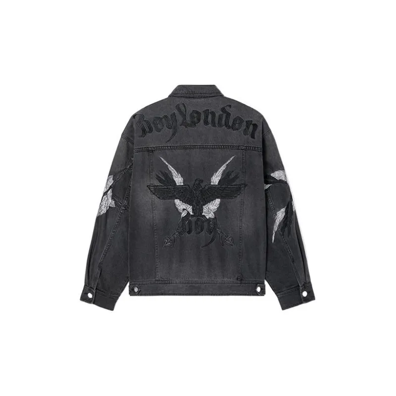 Boy London SS22 Denim Jacket Unisex Black-1