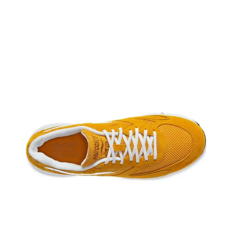 saucony 3D Grid Hurricane Mustard White-3
