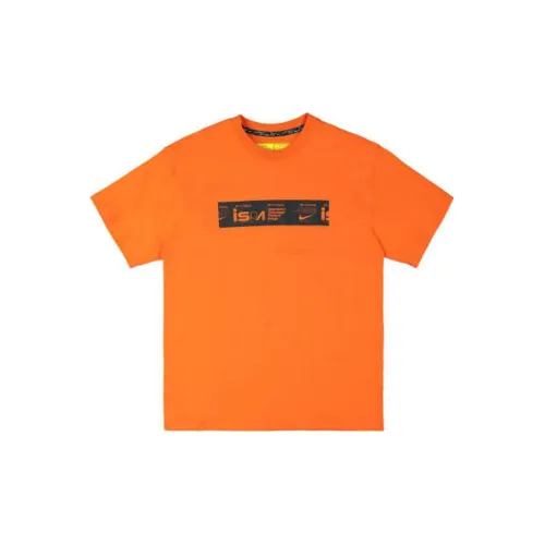 Nike ISPA T-Shirts Men Orange