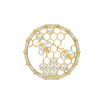 Swarovski Bee A Queen Brooches Women's