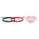 Black Red 1 Pair+Box