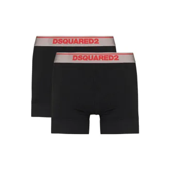 DSQUARED 2 Pack Of Two Logo Detailed Boxers