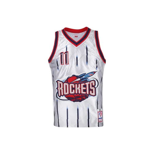 Mitchell Ness Basketball Jerseys Unisex Silver