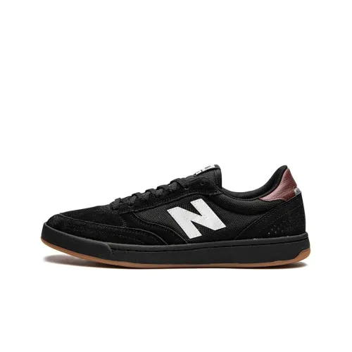 New Balance Numeric 440 Black Silver Dark Gum