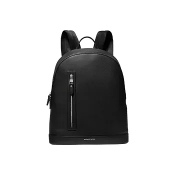 MICHAEL KORS Leather Backpack Tubas Men's Black