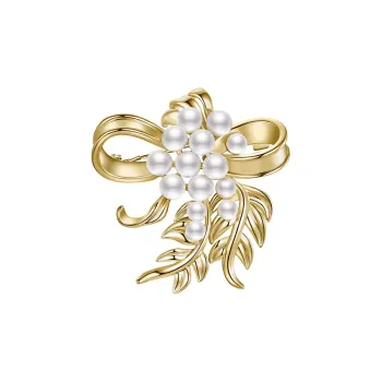 HMZ Brooches Women's Gold