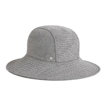HERMES Colette Bucket Hats Unisex Gray