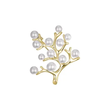HMZ Brooches Women's Gold