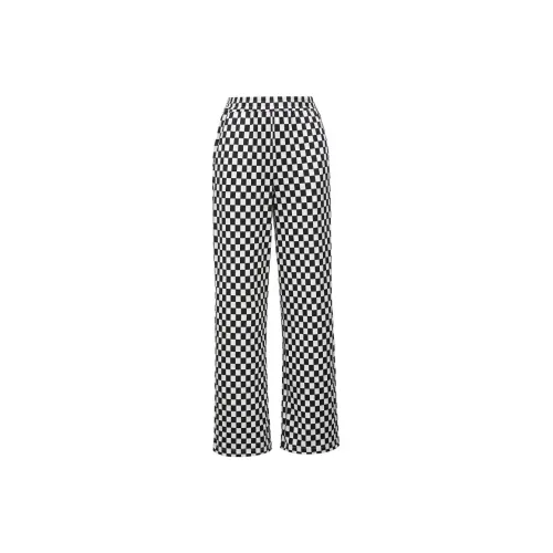 ONLY Casual Pants Women's Black/White Checkered