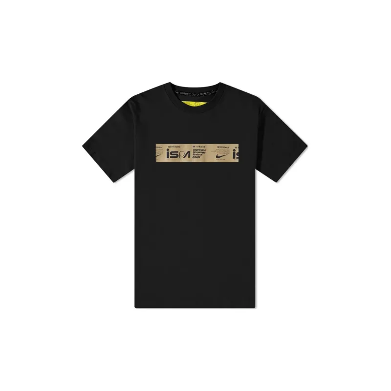 Nike ISPA T Shirts Men Black-0