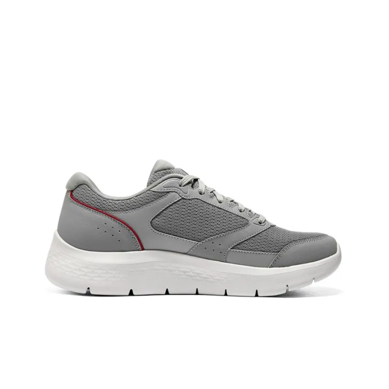 Skechers Go Walk Fle Low Top Casual Shoes Men's Gray-1