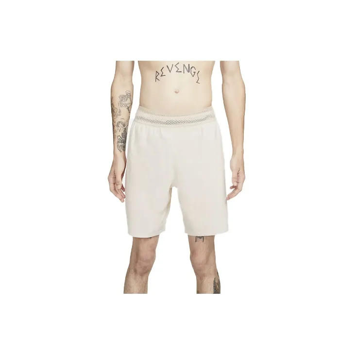Nike Sports Shorts Men Beige Yellow-3
