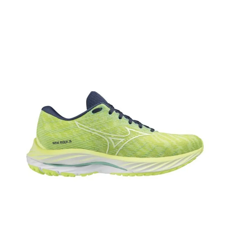 Mizuno Wave Rider 26 'Yellow Blue' Women's-1