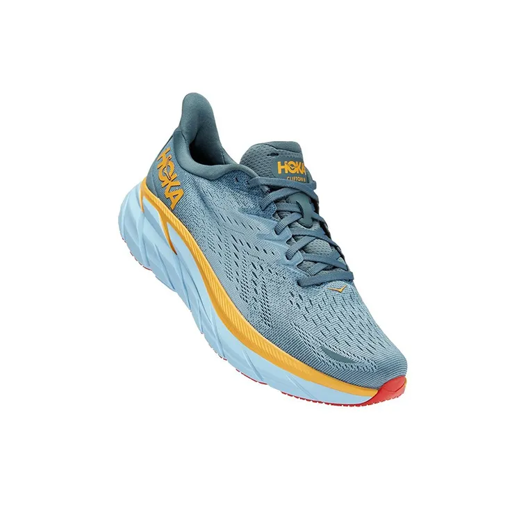 HOKA ONE ONE Clifton 8 Goblin Blue Mountain Spring Wide-2