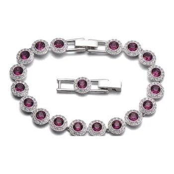 Swarovski Angelic Bracelets Women's Pink Purple